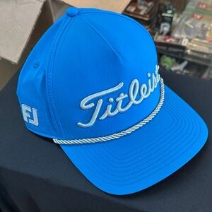 Titleist Bright Blue Tour Rope Golf Hat NWT🔥🔥⛳